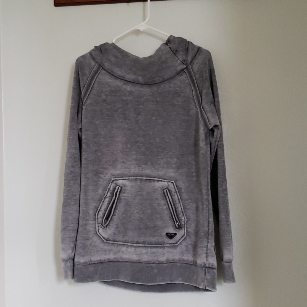 long fleece hoodie